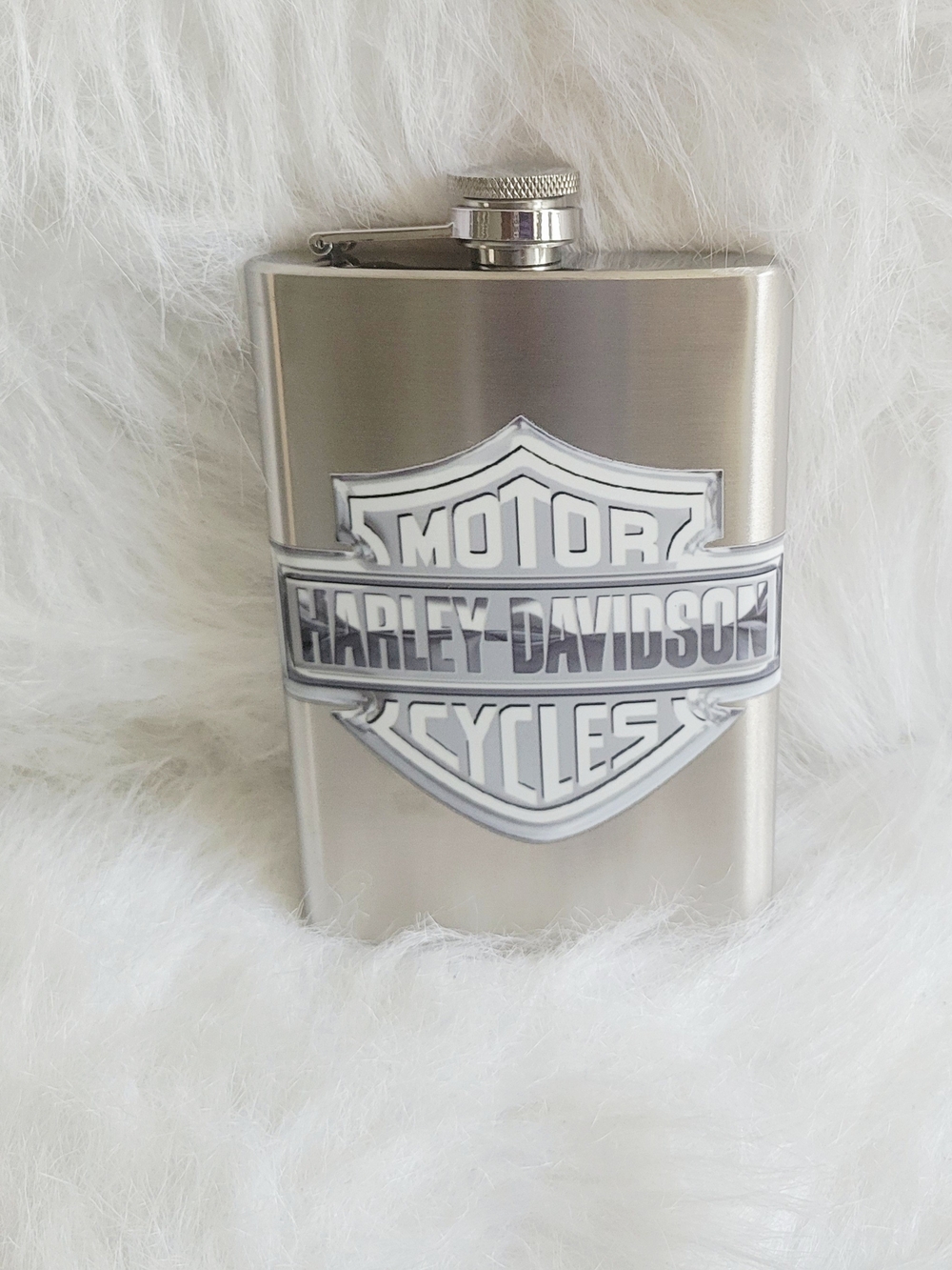 Harley-Davidson Silver 8oz Flask
